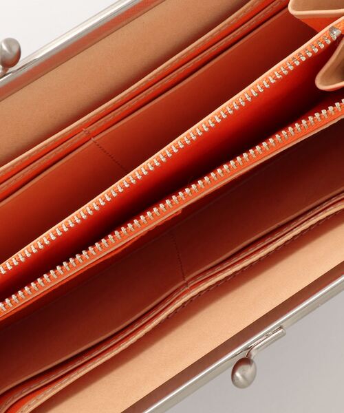 NAUGHTIAM 財布 「NAUGHTIAM/ノーティアム」 藍染がま口ロング メンズ