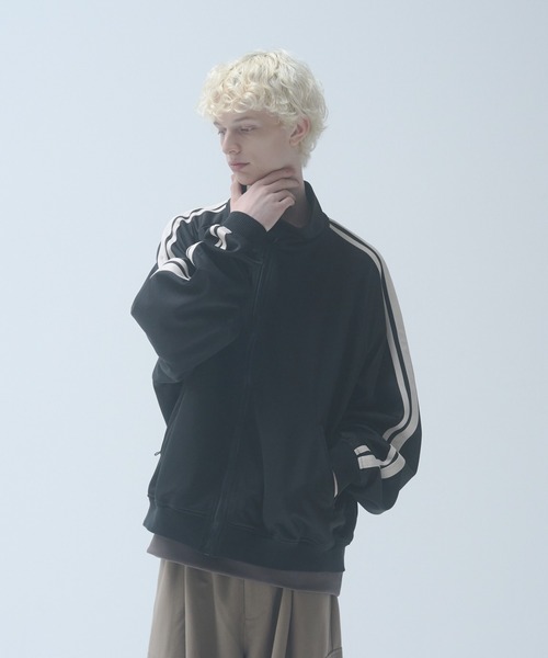 DOOPZ ジャージ Line sleeve track jacket - ラインスリーブ