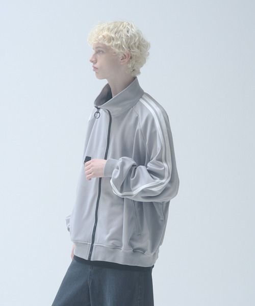 DOOPZ ジャージ Line sleeve track jacket - ラインスリーブ