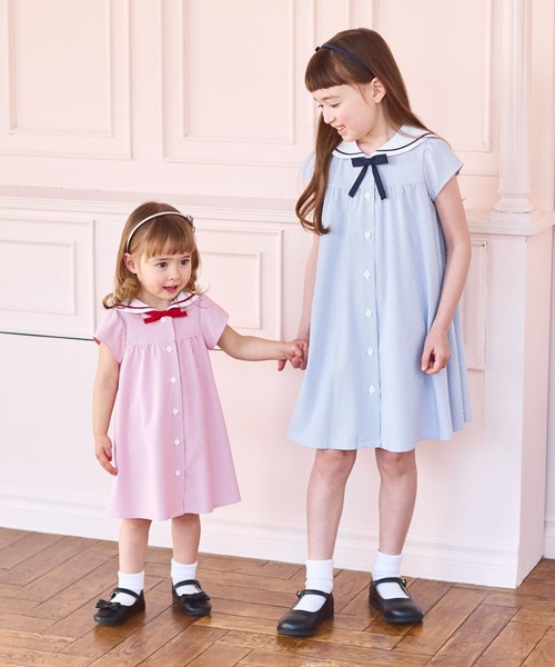 CHOPIN（ショパン） ワンピース 「速乾、接触冷感」「KIDS」セーラーA