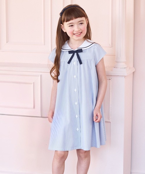 CHOPIN（ショパン） ワンピース 「速乾、接触冷感」「KIDS」セーラーA