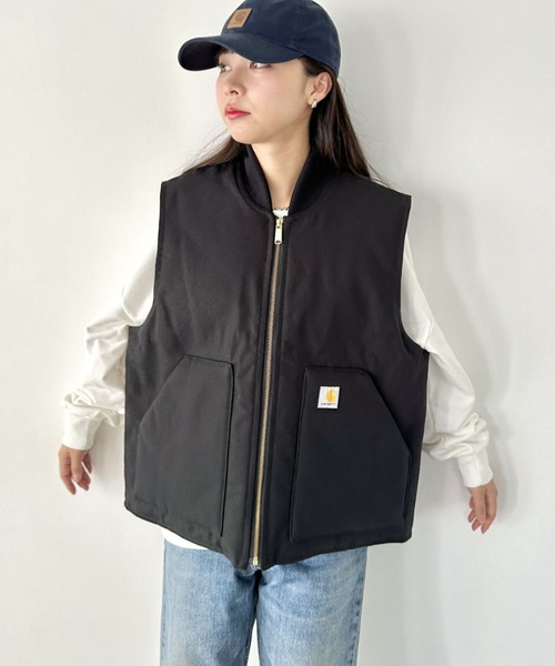 ダウンベスト ベスト Carhartt(カーハート)/USA規格 ルーズフィット 
