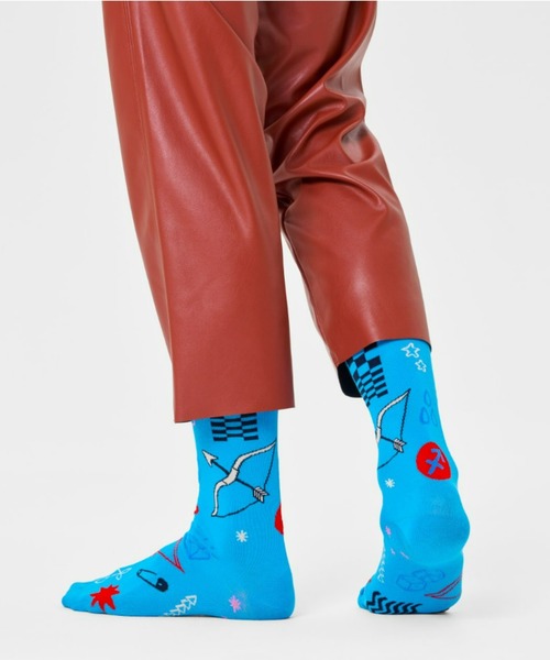 Happy Socks 靴下 Zodiac 星座 クルーソックス 10231116-1127
