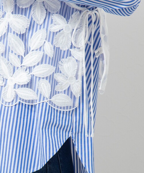 Nolleys BROCHE レース2WAYショートジレ セール】BROCHE レース2WAYショートジレ（シャツ/ブラウス