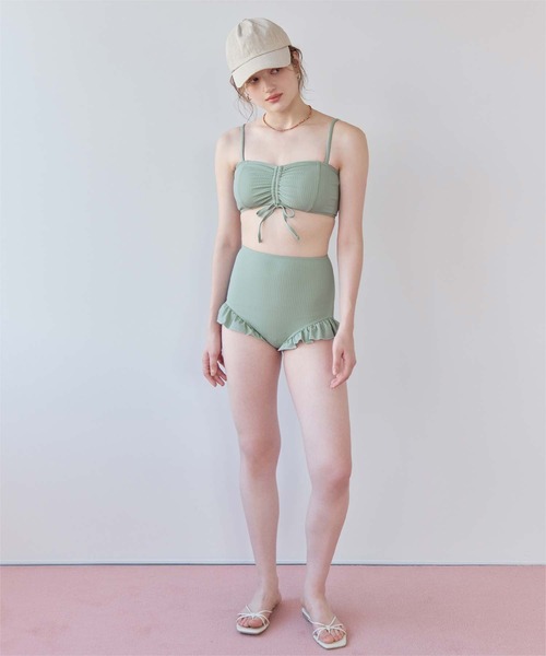 SEA DRESS（シードレス） 水着 3点セット/シアートップス付ビキニ/水着