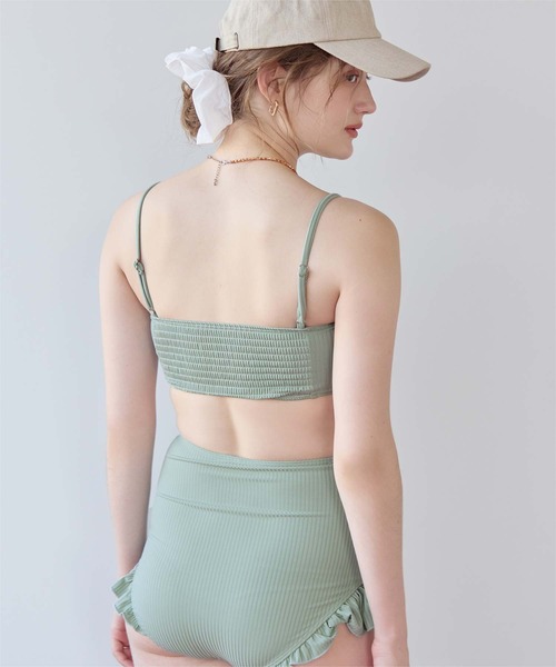 SEA DRESS（シードレス） 水着 3点セット/シアートップス付ビキニ/水着