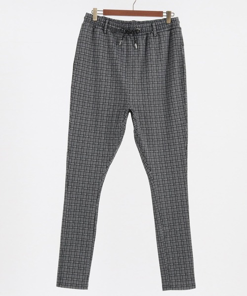 CAMBIO パンツ mp11907- Plaid Jodhpurs Cut Pants ジョッパーズ
