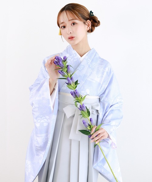 KYOETSU（京越） 着物 レディース 華やかG 4点セット( 着物 + 袴 +