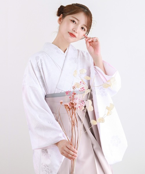 KYOETSU（京越） 着物 レディース 華やかG 4点セット( 着物 + 袴 +
