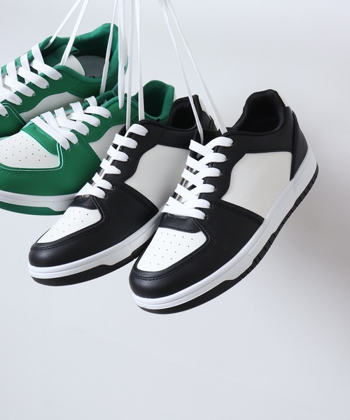 AAA+（サンエープラス） スニーカー コートタイプ ローカット