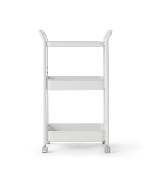 無印良品（MUJI） 家具 スチールパイプワゴンラック 3段 : ZOZOTOWN