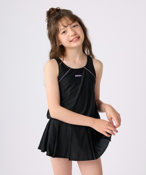 repipi armario（レピピアルマリオ） 水着 Aラインプリーツスカート