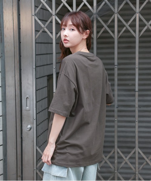 Tシャツ・カットソー Fallett Deuce Nero Sweatshirt Light Gray FA2203CR03LG MUSINSA | FALLETT Deuce Nero Sweatshirt Light Gray