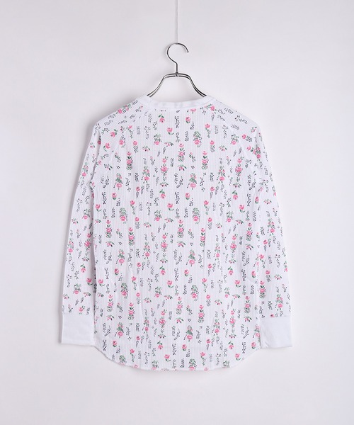 JEMORGAN（ジェーイーモーガン） tシャツ 花柄 ラグランスリーブ