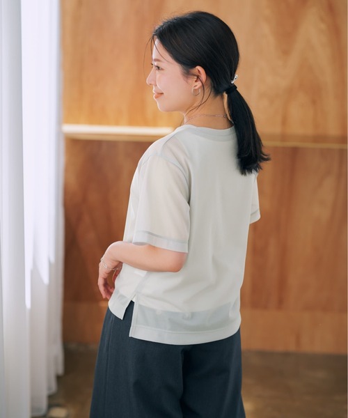 長袖　ヒロインズ　Tシャツセット セール】【LTXC】ハーフジップドロスト長袖Tシャツ（Tシャツ