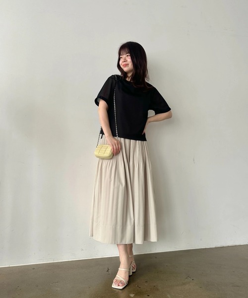 tシャツ シアーレイヤードTシャツ レディース シアーレイヤードTシャツ – FASHFREN