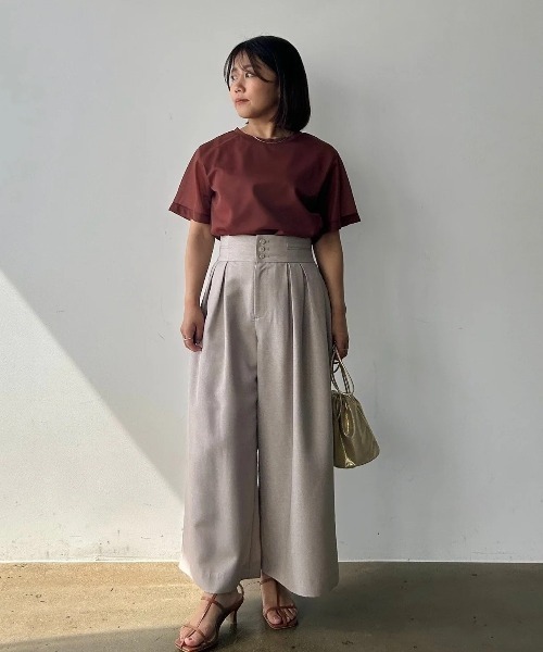 tシャツ ドレープシアーカットトップス 「低身長・小柄女性」 レディース tシャツ ドレープシアーカットトップス 「低身長・小柄女性