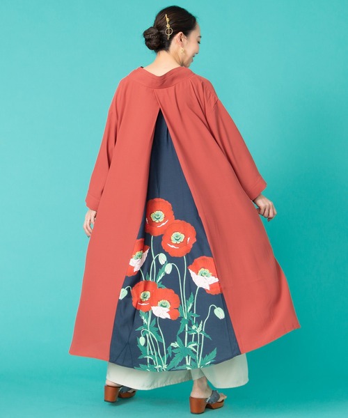 カヤ ワンピース 「カヤ」花版画 八掛ワンピース : ZOZOTOWN Yahoo!店