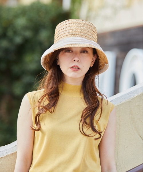 FABIANA FILIPPI リブウール ブレンド ハット FABIANA FILIPPI(ファビアナフィリッピ) 帽子(レディース