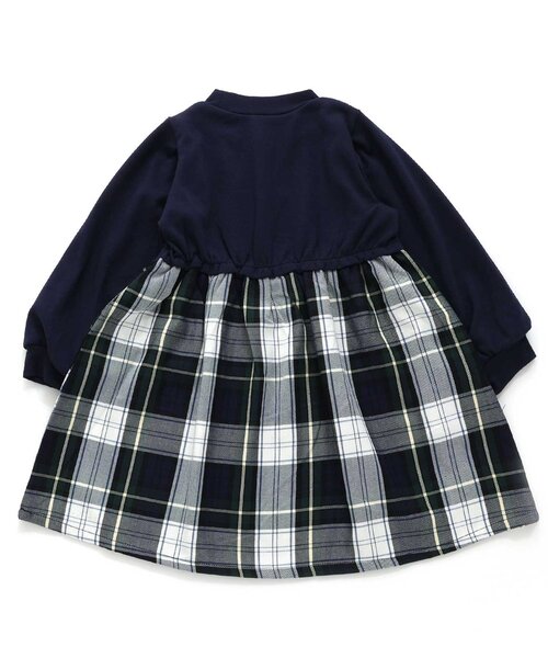楽天 apres les cours ワンピース 3柄スカラップドッキングワンピース フォーマル・ドレス・スーツ
