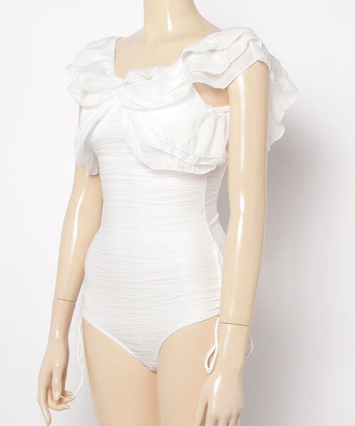 Dream garden（ドリームガーデン） 水着 サイトリボンシャーリング