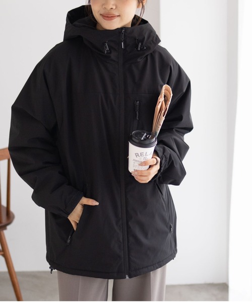 撥水　アウター　ネイビー NAVY（ファッション） マウンテンパーカー ウインドブレーカー