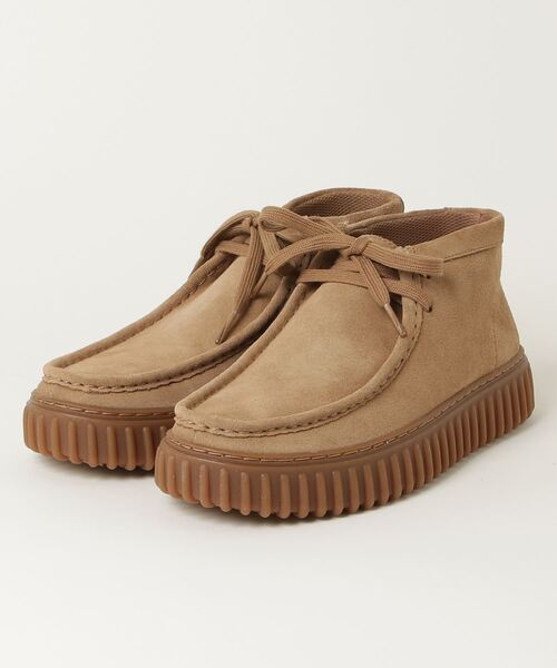 Clarks（クラークス） ブーツ Torhill Hi トーヒールハイ カジュアル