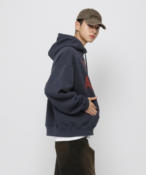 パーカー 「UNISEX」ISTKUNST／BAW フーディー（ウラケ） レディース ISTKUNST パーカー 「UNISEX」ISTKUNST／BAW フーディー（ウラケ