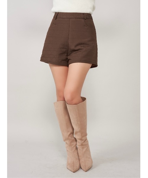 Darich パンツ キルティングショートパンツ レディース : ZOZOTOWN