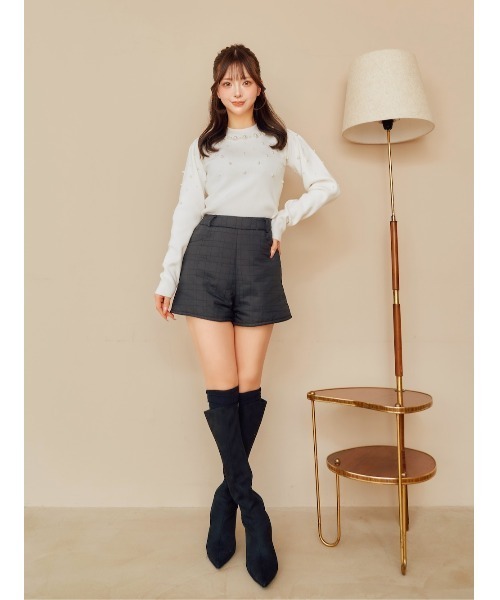 Darich（ダーリッチ） パンツ キルティングショートパンツ レディース