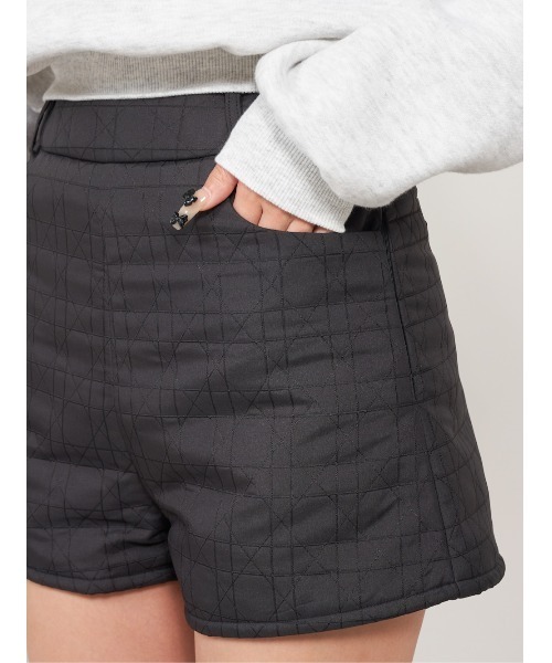 Darich（ダーリッチ） パンツ キルティングショートパンツ レディース