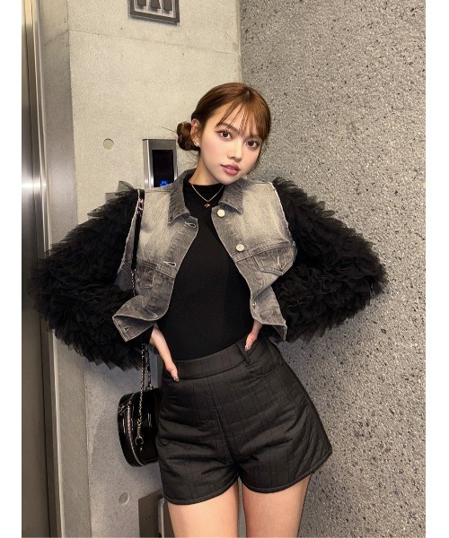 Darich（ダーリッチ） パンツ キルティングショートパンツ レディース