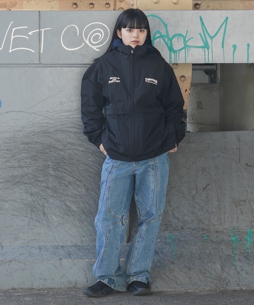 THRASHER（スラッシャー） ナイロンジャケット 2WAY NYLON JACKET