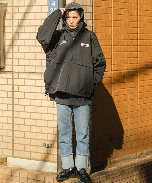 THRASHER（スラッシャー） ナイロンジャケット 2WAY NYLON JACKET