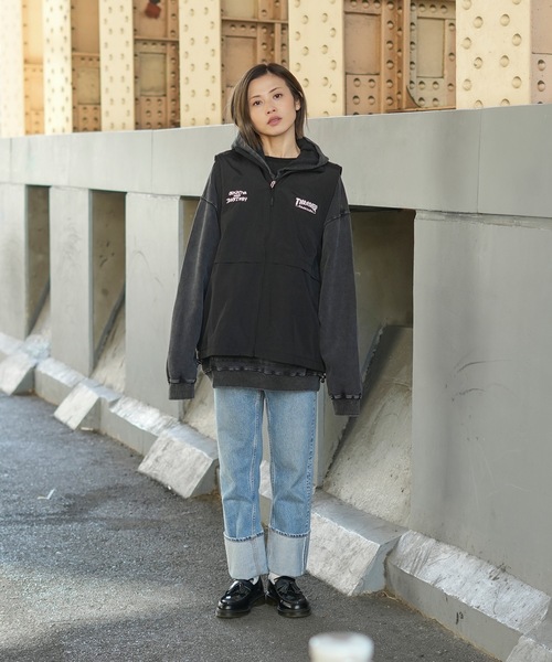 THRASHER（スラッシャー） ナイロンジャケット 2WAY NYLON JACKET