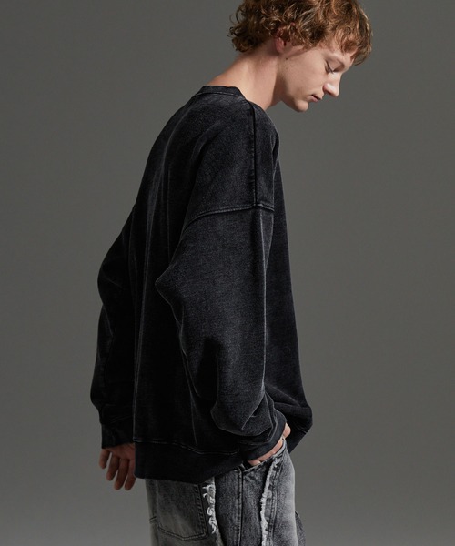 cussil（クシル） トレーナー スウェット 「cussil/クシル」ピグメント