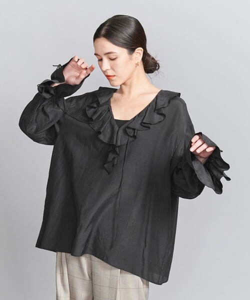 BEAUTY＆YOUTH UNITED ARROWS ブラウス シャツ レーヨンコットン