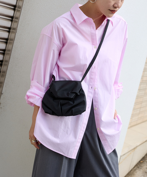 タグ付き未使用！【ACOC/アコック】 Blooming cross Bag 黒 ACOC/アコック】Blooming cross Bag 100514（ショルダーバッグ