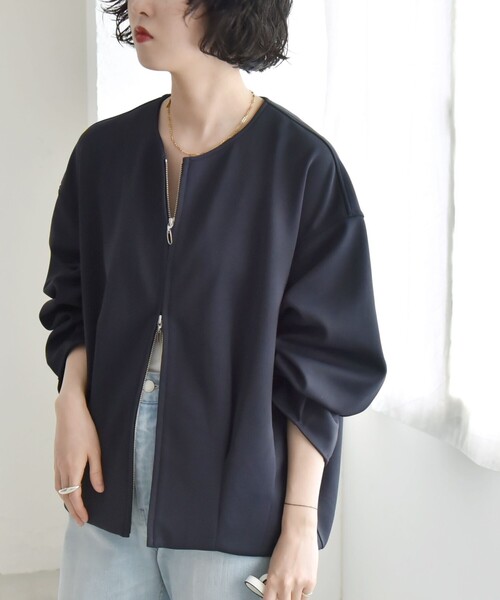 quaranciel ブルゾン アウター quaranciel:「洗濯機可能」ダンボール