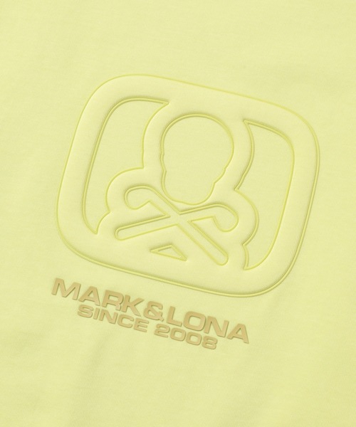 MARK&LONA（マークアンドロナ） tシャツ Ever Embossed Logo Tee | MEN