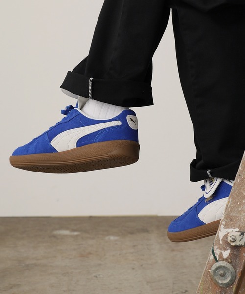 PUMA（プーマ） スニーカー パレルモ PREMIUM スウェード スニーカー