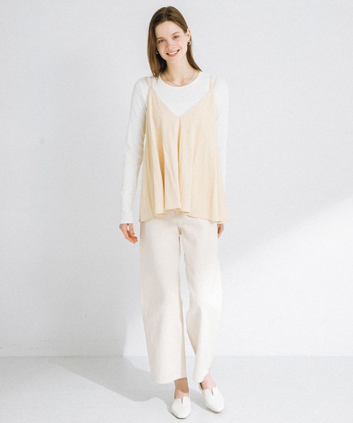 URBAN RESEARCH Sonny Label キャミソール フレアキャミビスチェ