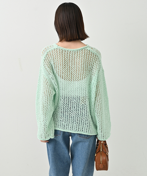 新品　SLOBE IENA LOGAN/ローガン メッシュプルオーバー SLOBE IENA｜LOGAN/ローガン SLOBE別注 メッシュプルオーバー