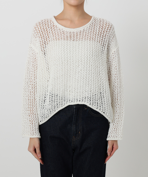 新品　SLOBE IENA LOGAN/ローガン メッシュプルオーバー SLOBE IENA｜LOGAN/ローガン SLOBE別注 メッシュプルオーバー