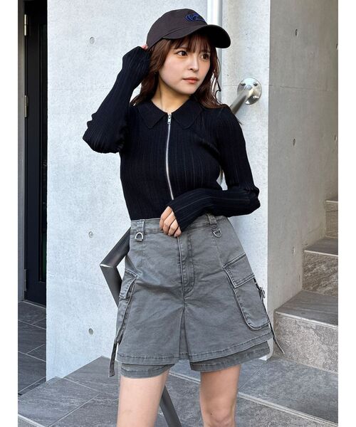 MURUA スカート ウォッシュカーゴミニスカート : ZOZOTOWN Yahoo