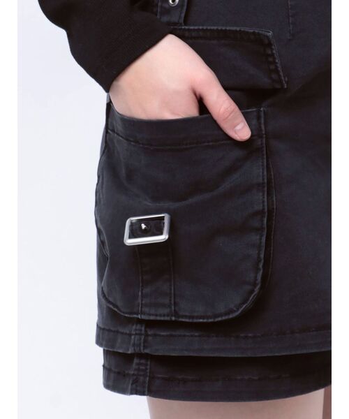 MURUA ウォッシュカーゴミニスカート インナーパンツ付き ウォッシュカーゴミニスカート[品番：MKSW0063629]｜MURUA