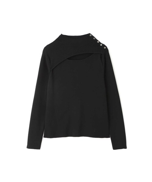 「PINKY&DIANNE」 長袖ニット 38 パープル レディース_画像2