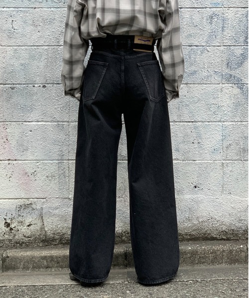 SHINYAKOZUKA 23aw インディゴパンツ SHINYAKOZUKA/シンヤコズカ】ORDINARY CITY BAGGY（デニムパンツ