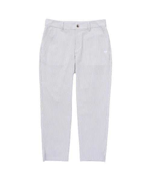 LE COQ SPORTIF ストライプパンツ le coq sportif GOLF パンツ サッカーストライプ8分丈パンツ