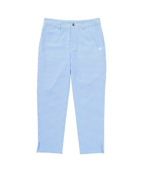 LE COQ SPORTIF ストライプパンツ le coq sportif GOLF パンツ サッカーストライプ8分丈パンツ